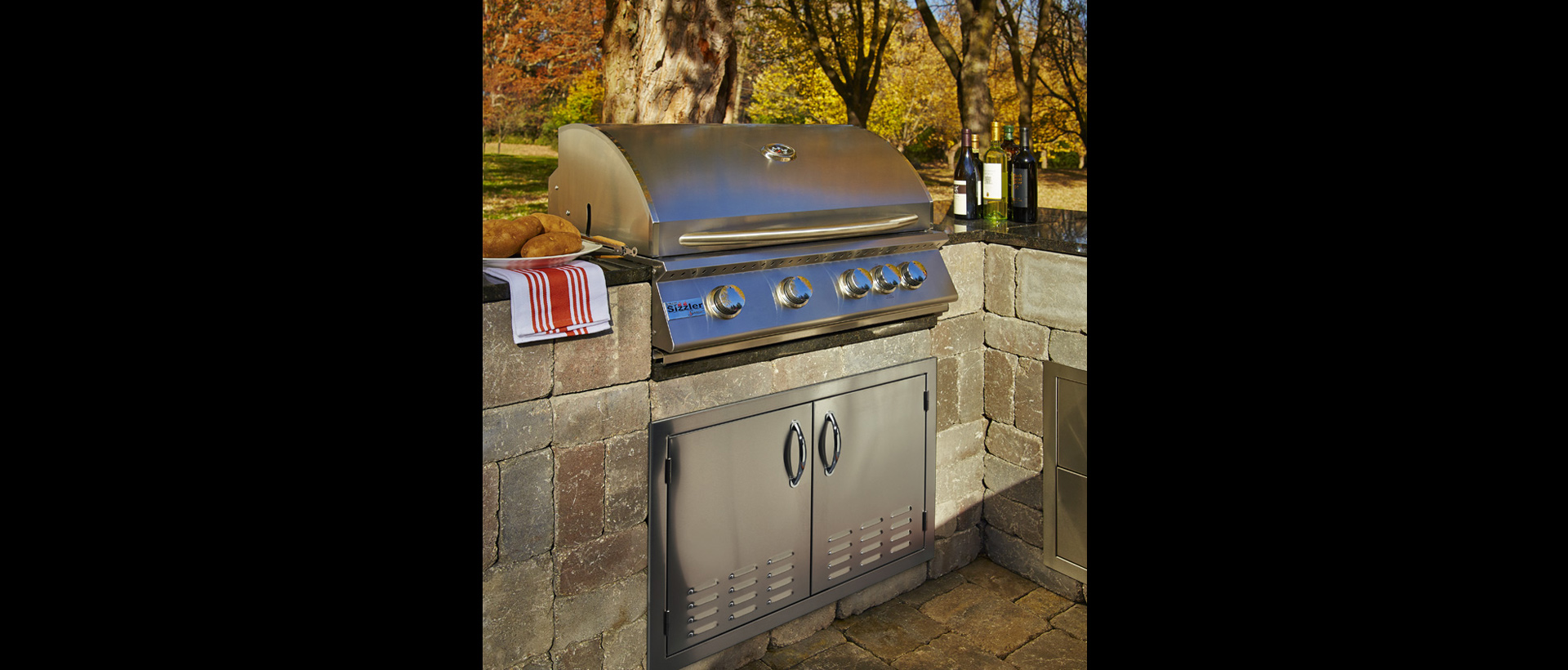 Sizzler Grill Cabinet