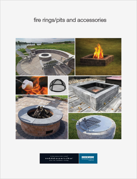 Grand Gas Fire Ring Kit Necessories, Necessories Fire Pit Cap