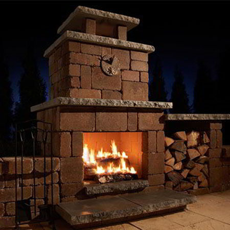 Compact Fireplace